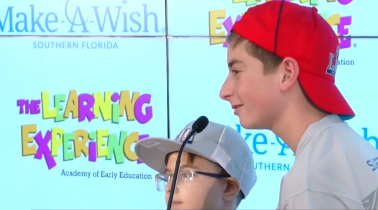 South Florida boys experience Super Bowl thanks to Make-A-Wish Organization