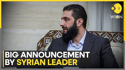 Syria's New Leaders Say All Weapons To Come Under "State Control' | World News | WION