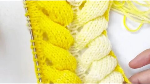 🧶Super Easy Braid Knitting Stitch Baby Blanket For Beginners