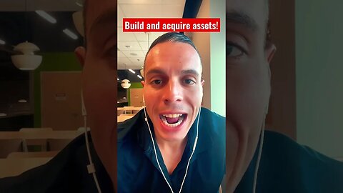 Build and acquire assets over cash livestream! MASTER INVESTOR #shorts #investing #cashflow #free