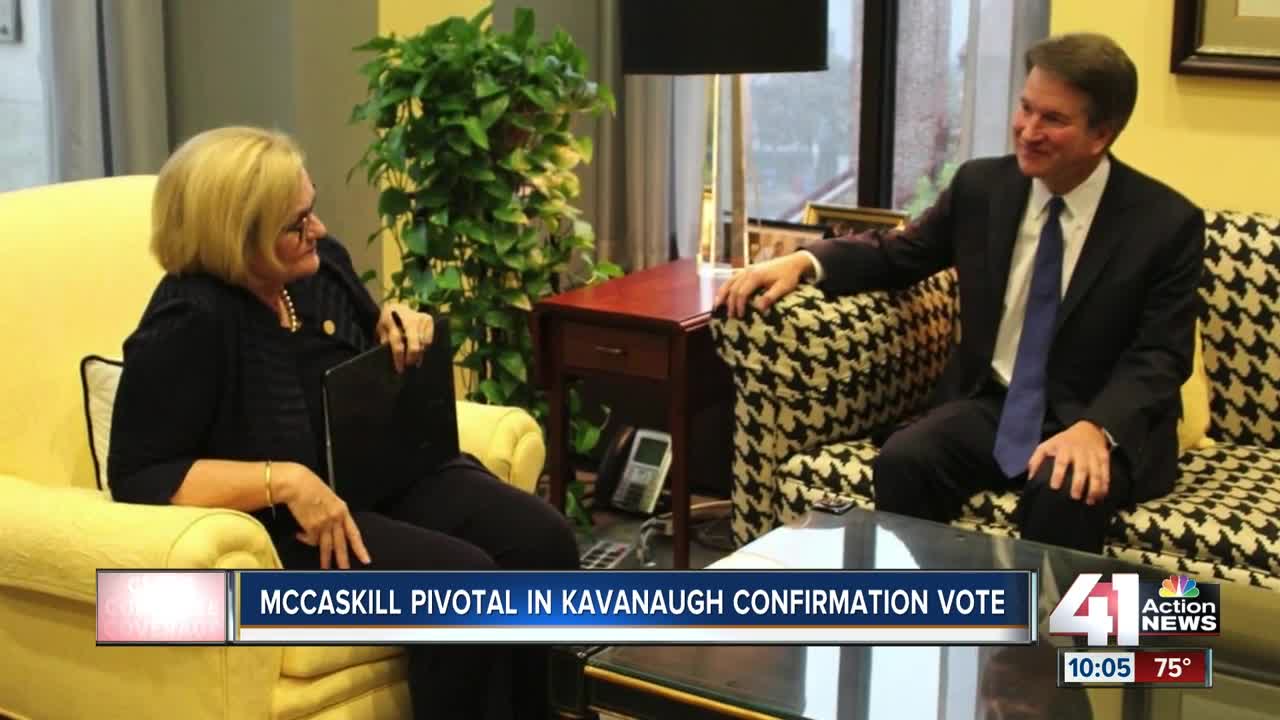 McCaskill plays key role as confirmation hearings approach for SCOTUS nominee Kavanaugh