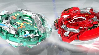 SHU DEU AULA! STORM SPRYZEN VS KING KERBEUS (beyblade burst)