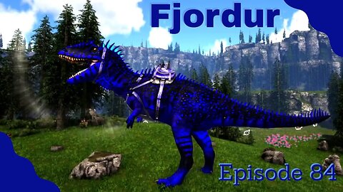 Carcharodontosaurus Breeding for Stats and Colors! - ARK Fjordur - Episode 84