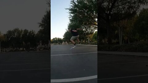 A slow motion switch flip #kickflip #shorts #poser #skateboarding #switch #sk8 #skateboard #skater