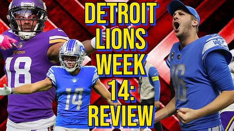 Detroit Lions Week 14: Review #detroitlions #minnesotavikings #nfl