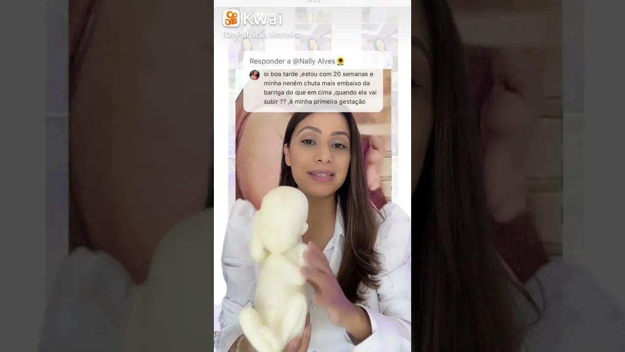 Minha neném chuta mais em baixo, quando ela vai subir? Mãe de primeira viagem