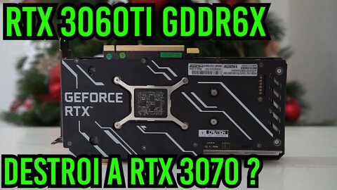 Nova RTX 3060TI ! Destrói a RTX 3070 ? Testes em FULL HD !