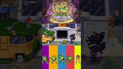 TARTARUGAS NINJAS SHORTS #7 - FASE 2