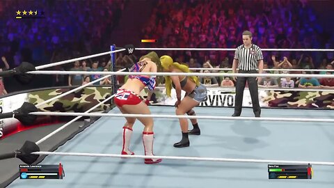 WWE 2K23: Sara Fox Vs. Amanda Lawrence (Legend Difficulty)