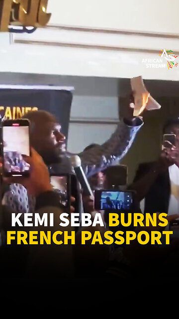 KEMI SEBA BURNS FRENCH PASSPORT