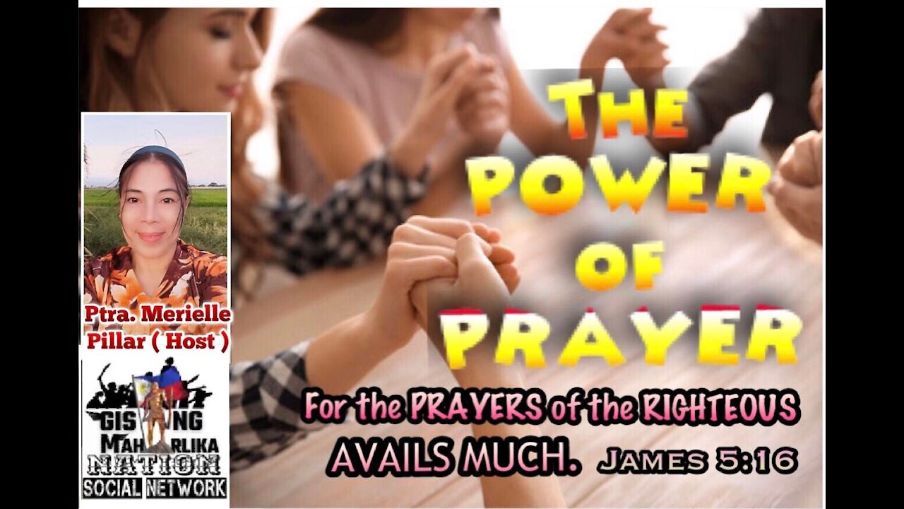 GMN - The Power of Prayer with Ptra. Merielle Pilar - Jan 06, 2022