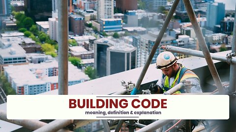 What is BUILDING CODE?