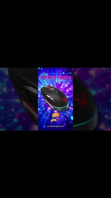 PICTEK PC255 Gaming Wireless Mouse #gamingmouse #shorts #gamingmice #delux #wirelessmouse