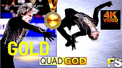 Ilia MALININ Free skate - Grand Prix Final 2024 (4K)