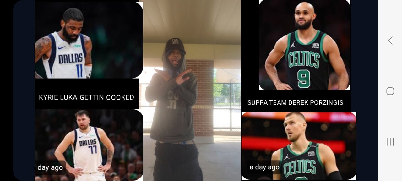 DAL VS CEL CHAMPIONSHIP GM2 GOTTA BE RIGGED MANE KYRIE LUKA COOKED DEREK PORZINGIS πͺπΎπ΅