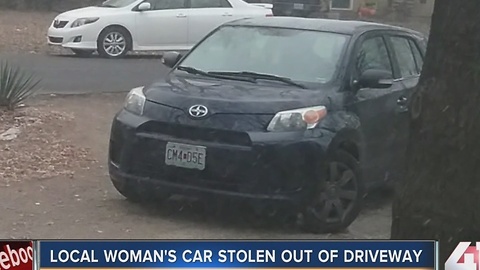 KC woman warns others after her car was stolen
