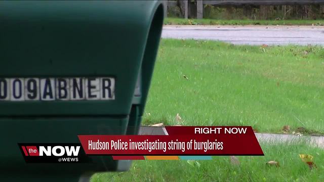 String of break-ins in upscale Cleveland suburb