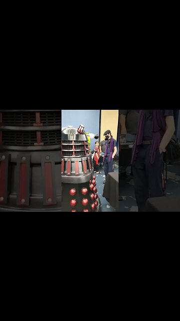 #Dalek Someone order #UberEats? #DoctorWHO #TravelingTARDIS #SCCX