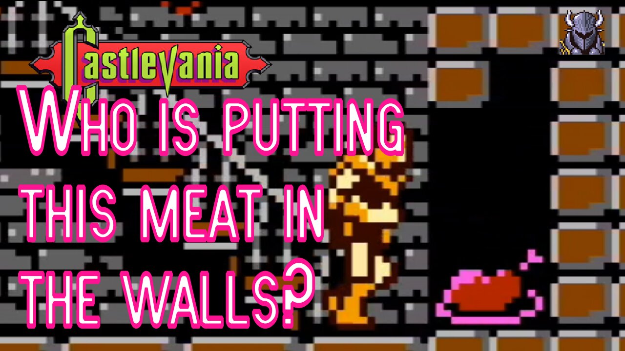 Castlevania: Who keeps putting meat into the walls? Let's solve the mystery!