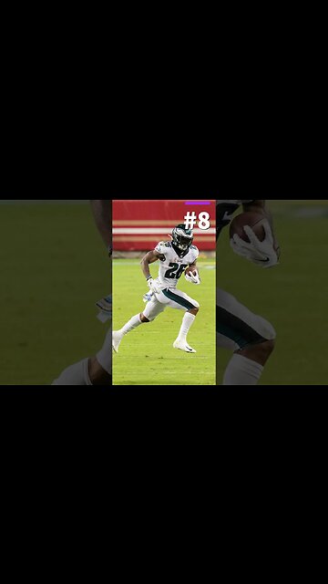 Miles Sanders with a Great Season #shorts