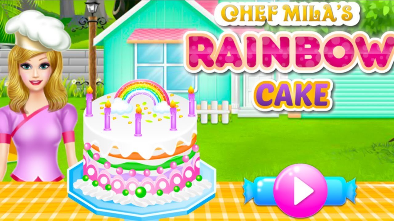How to Make best ever Princess Rainbow Cake🎂 - Amazing Rainbow Cake Decoration