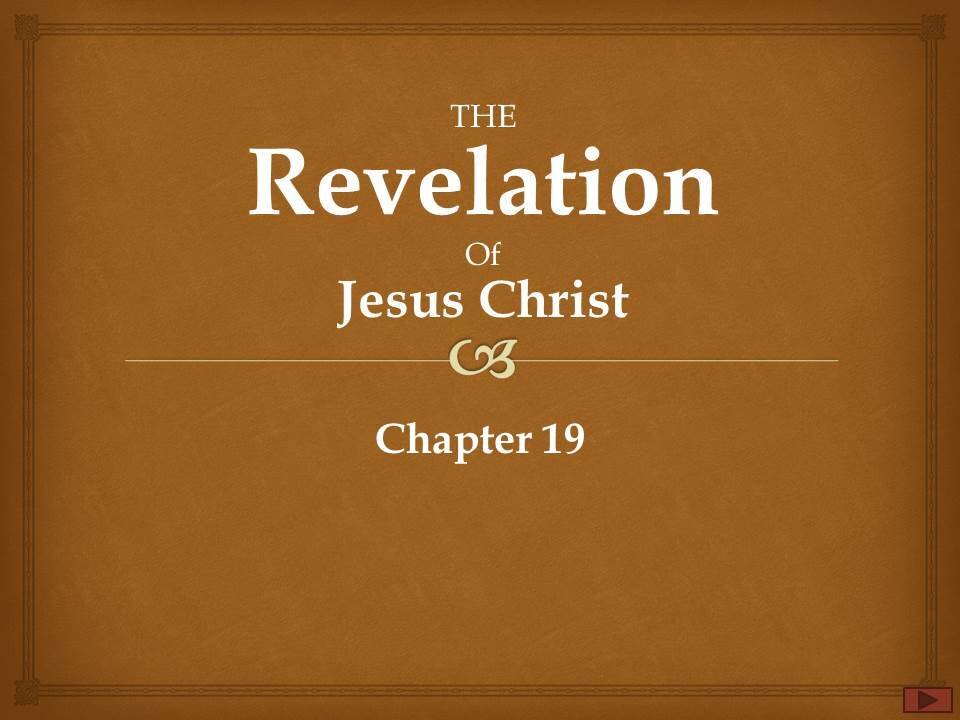 Revelation chapter 19