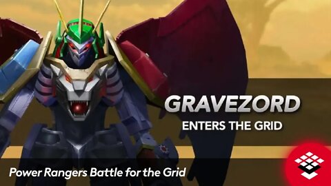 Power Rangers Battle for the Grid - Poisandra & Gravezord Trailer