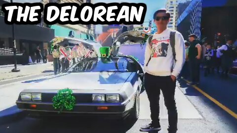 Checking out The DeLorean - San Francisco, 2019