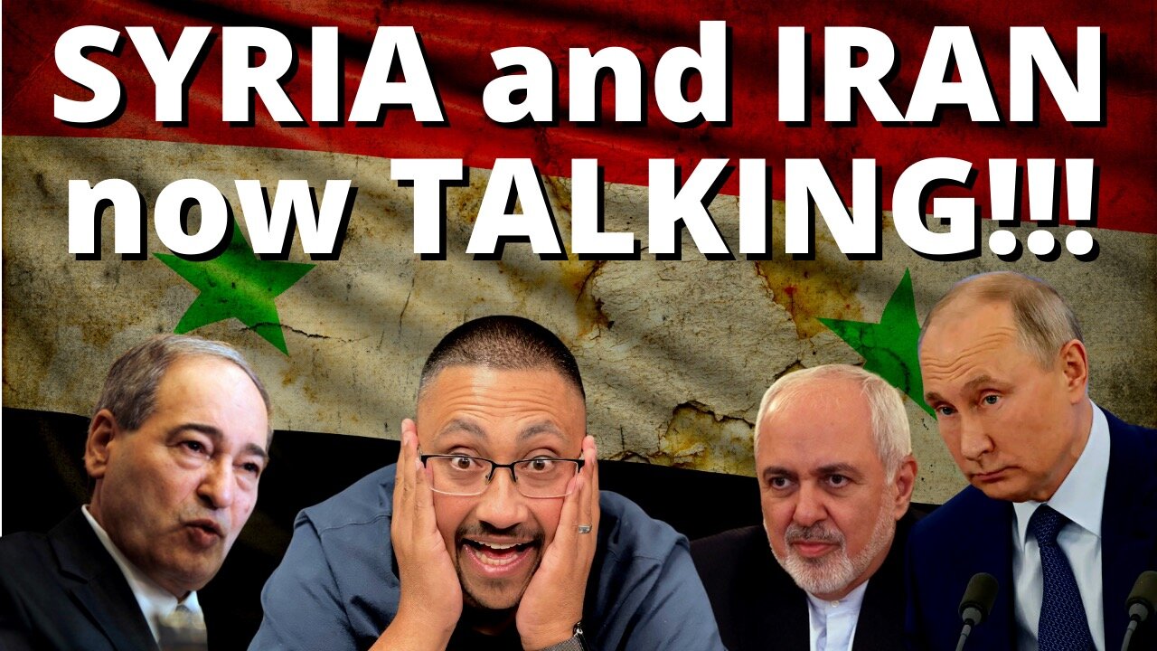 SYRIA and IRAN are MEETING!!! GUESS who's NOT there???