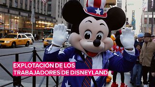 La falsa sonrisa de los trabajadores de Disneyland