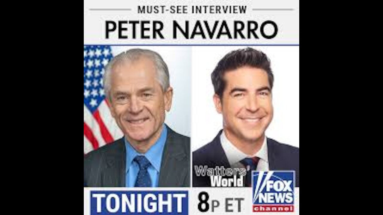 WATCH: Peter Navarro on his Election Fraud report!