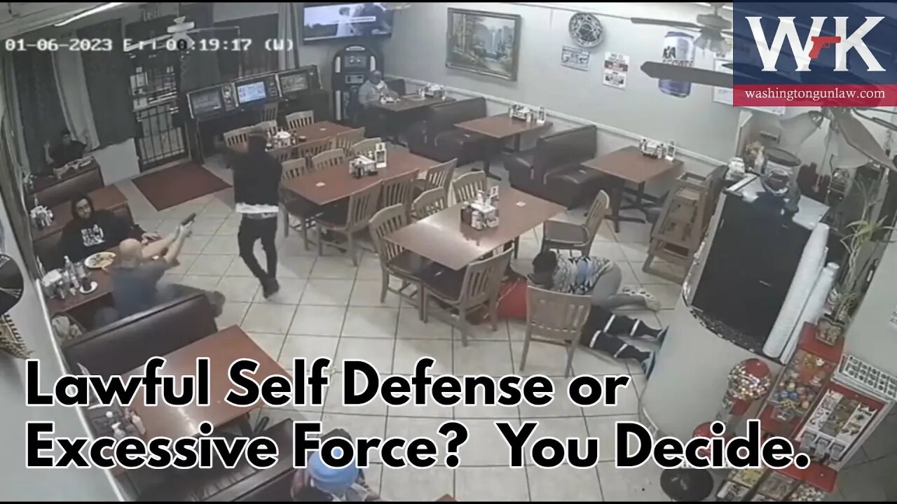 Lawful Self Defense or Excessive Force? You Decide.