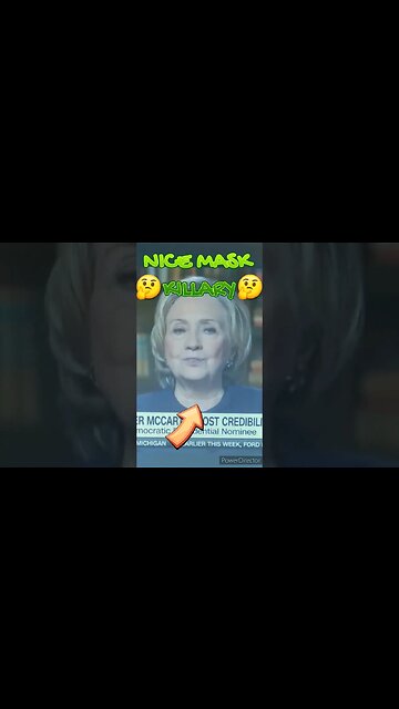 Deplorable Hillary Wants To Educate You On Masks!😳🤔 #shorts #new #viral #video