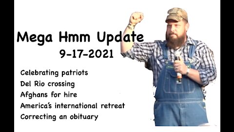 9-17-2021 - Mega Hmm Update - Jarrin Jackson