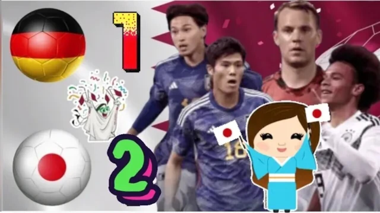 GOLS DA VIRADA JAPONESA | Alemanha 1 x 2 Japão | Copa do Mundo 2022