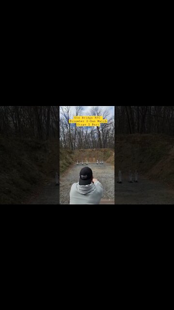 Old Bridge RPC November 2-Gun Match Stage 2 Bart #unloadshowclear