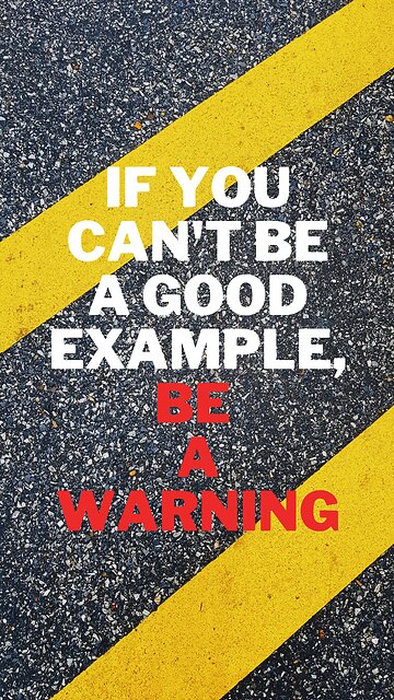 Inspire or Warn: The Power of Life's Lessons