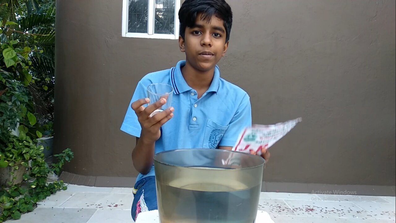 Paper and Cup Experiment - Simple science experiment