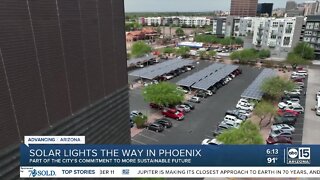 Solar lights the way in Phoenix