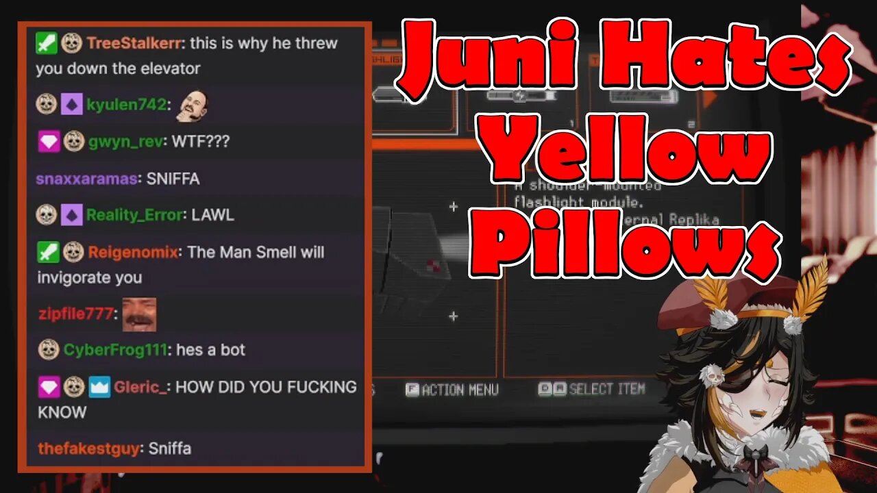 Juni Hates Yellow Pillows #vtuber #clips