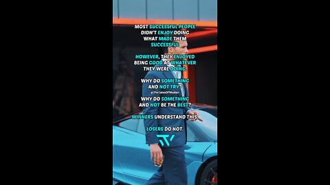 The difference between winners and losers. Understand and prosper.