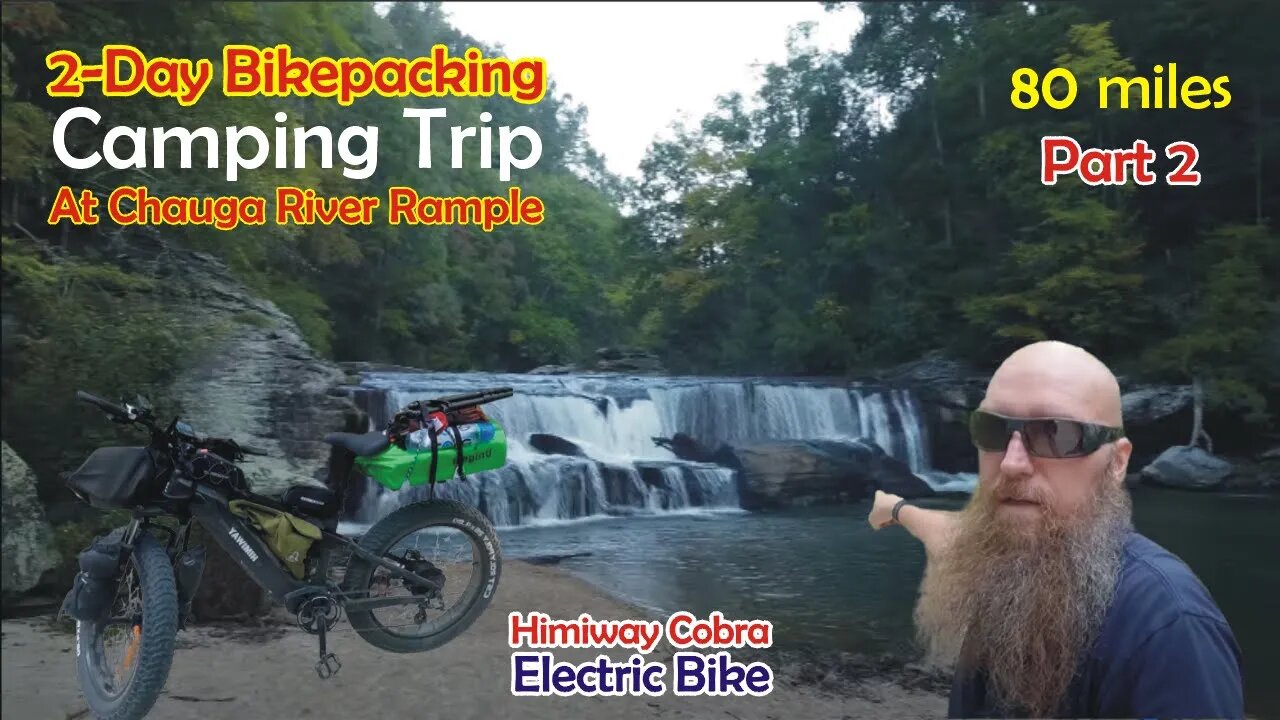 E-Bike Touring and Camping: 2-Day Bikepacking Trip Across 80 Miles part-2 | FireAndIceOutdoors.net