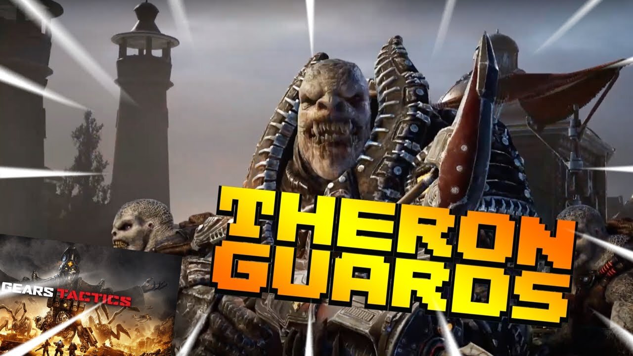 Gears Tactics (Raw Footage) - Theron Guards!!