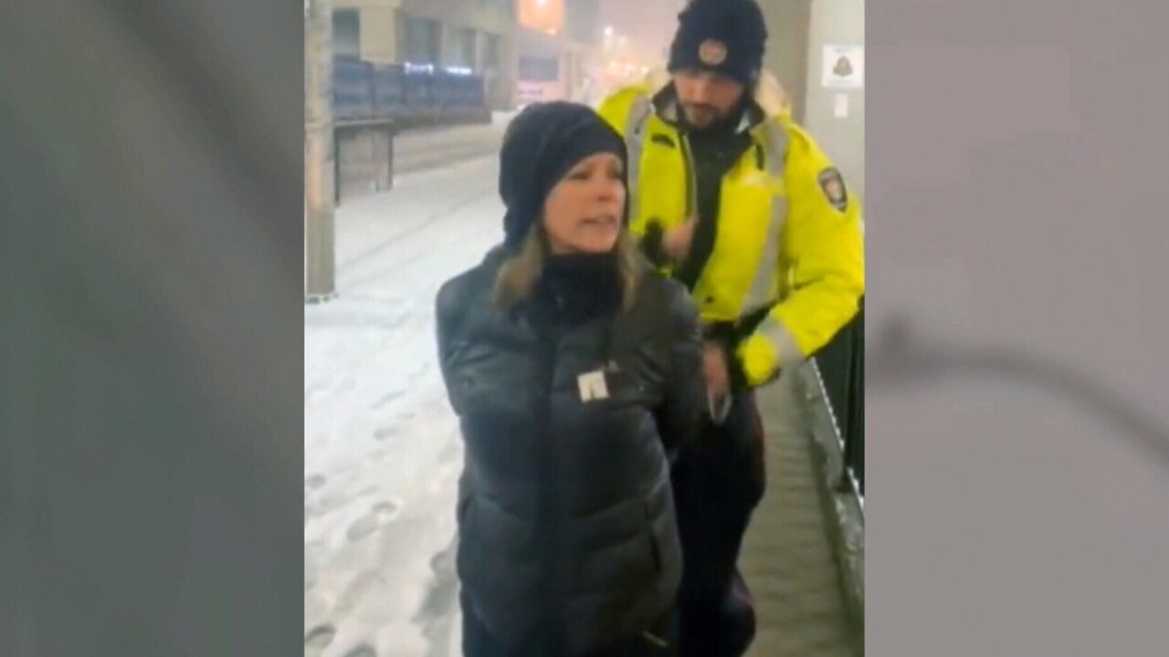 Thugs-for-hire working for Trudeau arrest free speech and free assembly advocate