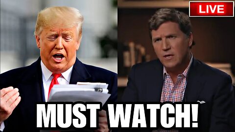 🔴YOU WON'T BELIEVE WHAT TRUMP JUST SAID! THE REAL REASON TUCKER LEFT FOX!?