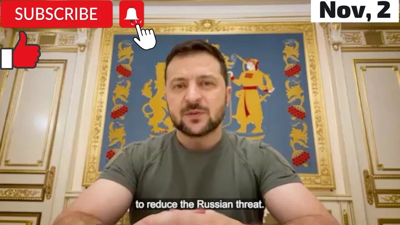 Vladimir Zelensky Explanations November 2, 2022 (Subtitle)