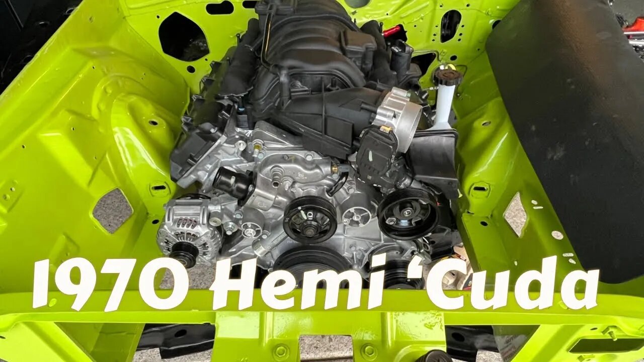 1970 Cuda 392 Hemi resto mod update