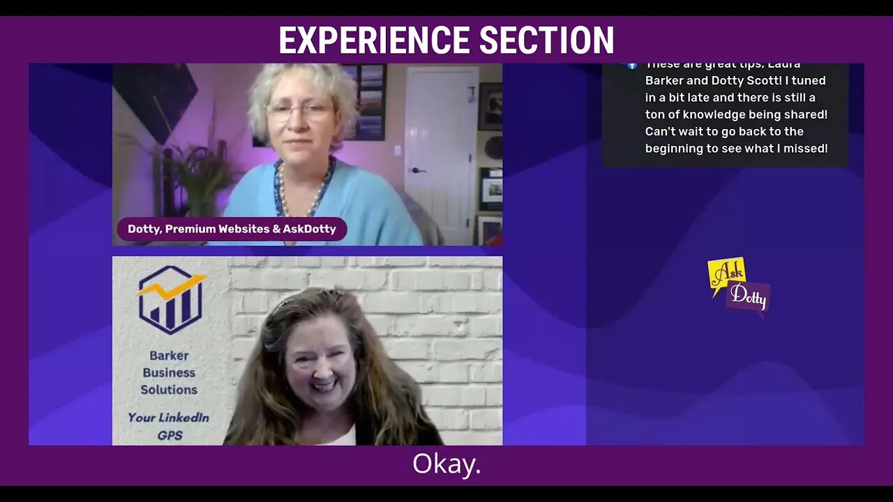 Experience Section