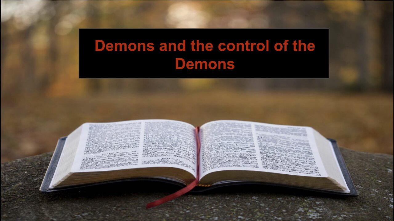 Demons and control of them on Down to Earth but Heavenly Minded