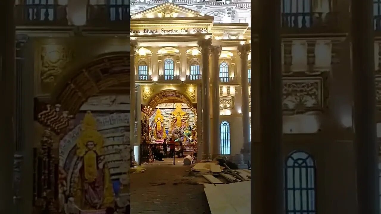 Sreebhumi Durga Puja Pandal 2022. Sreebhumi Durga Puja Theme 2022.